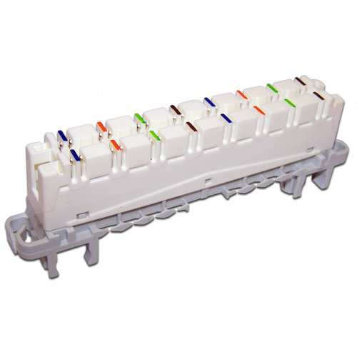 Плинт размыкаемый LSA Profil, highband, 8 пар, под хомут и профиль